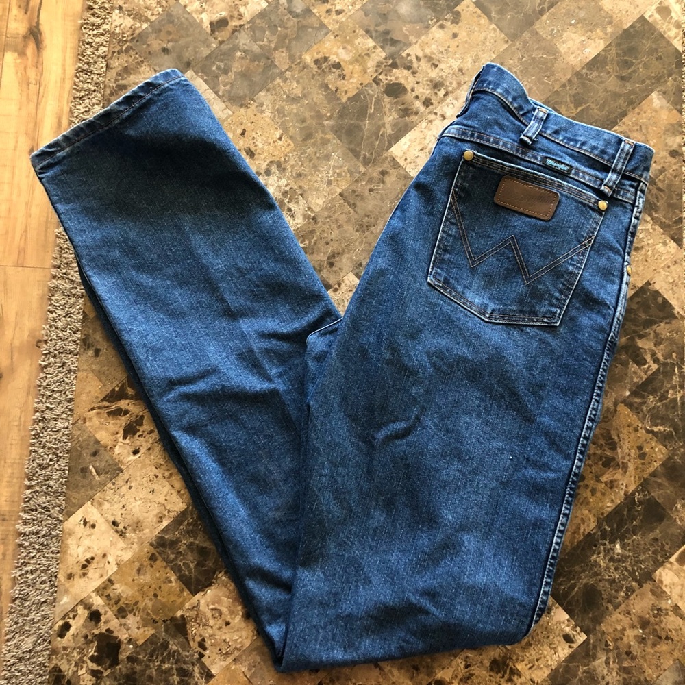 Men’s Wrangler Jeans! 34x38 Style 47 Cool Vantage!